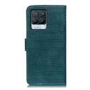 For OPPO Realme 8 / Realme 8 Pro Crocodile Texture Horizontal Flip Leather Case with Holder & Card Slots & Wallet(Dark Green)
