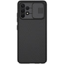 For Samsung Galaxy A32 4G NILLKIN Black Mirror Series Camshield Full Coverage Dust-proof Scratch Resistant PC Case(Black)