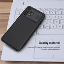 For Samsung Galaxy A32 4G NILLKIN Black Mirror Series Camshield Full Coverage Dust-proof Scratch Resistant PC Case(Black)