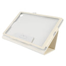 For Lenovo Tab M10 HD Litchi Texture Solid Color Horizontal Flip Leather Case with Holder & Pen Slot(White)