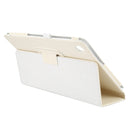 For Lenovo Tab M10 HD Litchi Texture Solid Color Horizontal Flip Leather Case with Holder & Pen Slot(White)