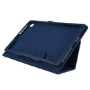 For Lenovo Tab M10 HD Litchi Texture Solid Color Horizontal Flip Leather Case with Holder & Pen Slot(Blue)