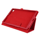 For Lenovo Tab M10 HD Litchi Texture Solid Color Horizontal Flip Leather Case with Holder & Pen Slot(Red)