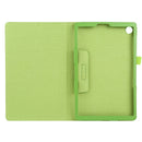 For Lenovo Tab M10 HD Litchi Texture Solid Color Horizontal Flip Leather Case with Holder & Pen Slot(Green)