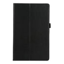 For Lenovo Tab M10 HD Litchi Texture Solid Color Horizontal Flip Leather Case with Holder & Pen Slot(Black)