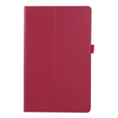 For Lenovo Tab M10 HD Litchi Texture Solid Color Horizontal Flip Leather Case with Holder & Pen Slot(Rose Red)