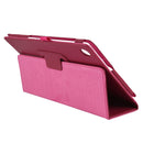 For Lenovo Tab M10 HD Litchi Texture Solid Color Horizontal Flip Leather Case with Holder & Pen Slot(Rose Red)