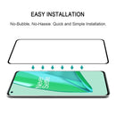 For OnePlus 9 Pro Full Glue 9H HD 3D Curved Edge Tempered Glass Film(Black)