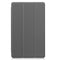 For Samsung Galaxy Tab A7 Lite T225 Custer Pattern Pure Color Horizontal Flip Leather Case with Three-folding Holder(Grey)