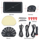 PZ720 Car 7 inch 1080P HD Digital Signal Wireless Reversing Image Rear View Camera