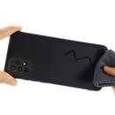 For Samsung A52 5G / 4G Pure Color Liquid Silicone Shockproof Full Coverage Case(Black)