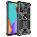 For Samsung Galaxy A32 4G Shockproof TPU + PC Magnetic Protective Case with Holder(Black)
