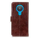 For Nokia 1.4 Retro Crazy Horse Texture Horizontal Flip Leather Case with Holder & Card Slots & Photo Frame & Wallet(Brown)