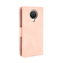 For Nokia G10 / G20 / 6.3 Skin Feel Calf Pattern Horizontal Flip Leather Case with Holder & Card Slots & Photo Frame(Pink)