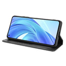 For Xiaomi Mi 11 Lite 5G / 4G Magnetic Buckle Retro Crazy Horse Texture Horizontal Flip Leather Case with Holder & Card Slots & Photo Frame(Black)