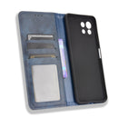 For Xiaomi Mi 11 Lite 5G / 4G Magnetic Buckle Retro Crazy Horse Texture Horizontal Flip Leather Case with Holder & Card Slots & Photo Frame(Blue)