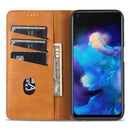 For OPPO A74 (5G) AZNS Magnetic Calf Texture Horizontal Flip Leather Case with Card Slots & Holder & Wallet(Black)