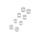 4 Pairs Wireless Earphone Replaceable Silicone Ear Cap Earplugs for Huawei FreeBuds 4i / FreeLace Pro / Active Noise Canceling Earphones 3(White)