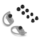 4 Pairs Wireless Earphone Replaceable Silicone Ear Cap Earplugs for Huawei FreeBuds 4i / FreeLace Pro / Active Noise Canceling Earphones 3(Black)