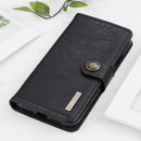 For Samsung Galaxy S21 FE KHAZNEH Cowhide Texture Horizontal Flip Leather Case with Holder & Card Slots & Wallet(Black)
