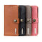 For Samsung Galaxy S21 FE KHAZNEH Cowhide Texture Horizontal Flip Leather Case with Holder & Card Slots & Wallet(Brown)