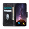 For Samsung Galaxy S21 FE Mirren Crazy Horse Texture Horizontal Flip Leather Case with Holder & Card Slots & Wallet(Black)
