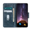 For Samsung Galaxy S21 FE Mirren Crazy Horse Texture Horizontal Flip Leather Case with Holder & Card Slots & Wallet(Blue)