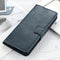 For Samsung Galaxy S21 FE Mirren Crazy Horse Texture Horizontal Flip Leather Case with Holder & Card Slots & Wallet(Blue)