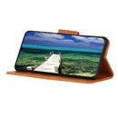 For Samsung Galaxy S21 FE Mirren Crazy Horse Texture Horizontal Flip Leather Case with Holder & Card Slots & Wallet(Brown)