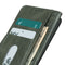 For Samsung Galaxy S21 FE Mirren Crazy Horse Texture Horizontal Flip Leather Case with Holder & Card Slots & Wallet(Dark Green)
