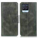 For OPPO Realme 8 Pro Mirren Crazy Horse Texture Horizontal Flip Leather Case with Holder & Card Slots & Wallet(Dark Green)