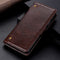 For Samsung Galaxy S21 FE Copper Buckle Nappa Texture Horizontal Flip Leather Case with Holder & Card Slots & Wallet(Coffee)