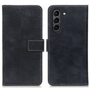 For Samsung Galaxy S21 FE Crocodile Texture Horizontal Flip Leather Case with Holder & Card Slots & Wallet(Black)