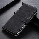For Samsung Galaxy S21 FE Crocodile Texture Horizontal Flip Leather Case with Holder & Card Slots & Wallet(Black)