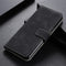 For Samsung Galaxy S21 FE Crocodile Texture Horizontal Flip Leather Case with Holder & Card Slots & Wallet(Black)