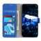 For Samsung Galaxy S21 FE Crocodile Texture Horizontal Flip Leather Case with Holder & Card Slots & Wallet(Blue)