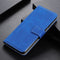 For Samsung Galaxy S21 FE Crocodile Texture Horizontal Flip Leather Case with Holder & Card Slots & Wallet(Blue)