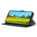 For Samsung Galaxy S21 FE Crocodile Texture Horizontal Flip Leather Case with Holder & Card Slots & Wallet(Dark Green)
