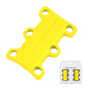Magnetic Shoelace Buckle Non Binding Shoe Lace Accessories, Size:S (Below 230mm)(Yellow)