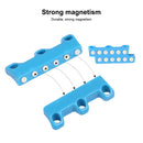 Magnetic Shoelace Buckle Non Binding Shoe Lace Accessories, Size:S (Below 230mm)(Yellow)