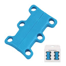 Magnetic Shoelace Buckle Non Binding Shoe Lace Accessories, Size:L (Above 230mm)(Blue)