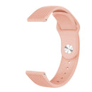 20mm Universal Vertical Grain Reverse Buckle Watch Band(Pink)