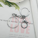 Shockproof Anti-scratch TPU Soft Case with Keychain Ring For AirTag(Transparent)