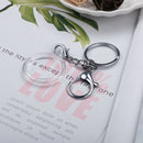 Shockproof Anti-scratch TPU Soft Case with Keychain Ring For AirTag(Transparent)