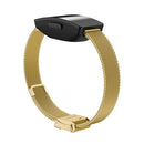 For Fitbit Inspire / Inspire HR / Ace 2 Double Insurance Buckle Milanese Watch Band(Gold)