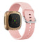 For Fitbit Versa 3 Silicone Watch Band(Pink)