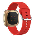 For Fitbit Versa 3 Silicone Watch Band(Red)