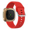 For Fitbit Versa 3 Silicone Watch Band(Red)