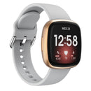 For Fitbit Versa 3 Silicone Watch Band(Grey)