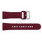 For Fitbit Versa 3 Silicone Watch Band(Wine Red)
